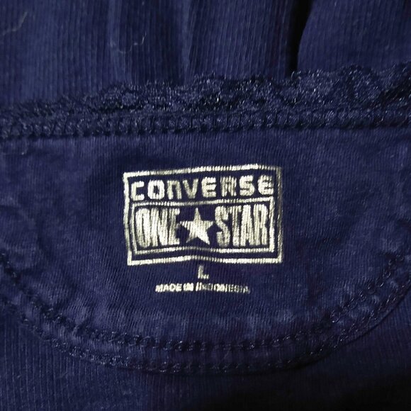 Converse One Star Lace Trim Tank Top - Picture 4 of 7